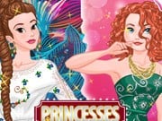 Play Princesses Fashion Wars: Boho Vs Gowns Game on FOG.COM
