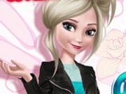 Play Elsa Round The Clock Fashion Game on FOG.COM
