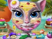 Play Kitty Beach Makeup Game on FOG.COM