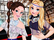 Play Anna And Elsa Djs Game on FOG.COM
