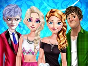 Play Frozen Family Dress Up Game on FOG.COM