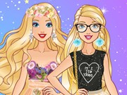 Play Design Barbie's Tulle Dress Game on FOG.COM