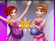 Play Pregnant Princesses On Catwalk Game on FOG.COM