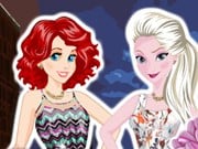 Play Princesses Day&night Fashion Tips Game on FOG.COM