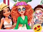 Play Princesses Summer Glamping Trip Game on FOG.COM