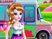 Play Girly Ice Cream Truck Car Wash Game on FOG.COM