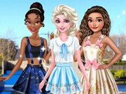 Play Princesses Roller Girls Game on FOG.COM