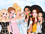 Play Princesses Off-shoulder Dresses Game on FOG.COM