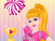Play Super Barbie Cheerleading Game on FOG.COM
