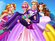 Play Super Barbie Wedding Fashion Game on FOG.COM