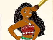 Play Moana Coloring Book Game on FOG.COM