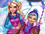 Play Princesses Winter Amusement Game on FOG.COM