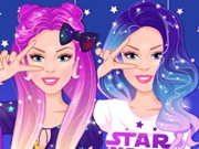 Play Barbie Galaxy Fashion Report Game on FOG.COM