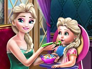 Play Ice Queen Toddler Feed Game on FOG.COM