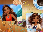 Play Moana New In Disney Town Game on FOG.COM