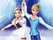 Play Ellie And Jack Ice Ballet Show Game on FOG.COM