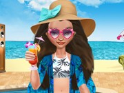 Play Moana Princess Pool Time Game on FOG.COM