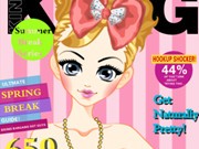 Play Super Model Cover Makeover Game on FOG.COM