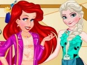 Play Ariel And Elsa Disney Princess Game on FOG.COM