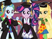 Play Equestria Girls Graduation Party Game on FOG.COM
