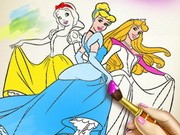 Play Princess Coloring Book I Game on FOG.COM