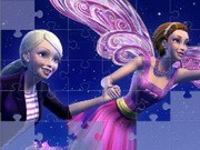 Play Barbie A Fairy Secret Jigsaw Game on FOG.COM