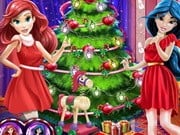 Play Disney Princesses Christmas Tree Game on FOG.COM