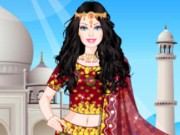 Play Barbie Indian Princess Dress Game on FOG.COM