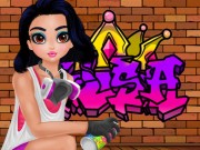 Play Princess Cool Graffiti Game on FOG.COM