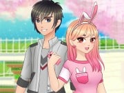 Play Romantic Anime Couples Dress Up Game on FOG.COM