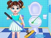 Play Baby Taylor House Cleaning Game on FOG.COM