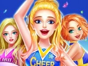 Play Cheerleader Magazine Dress Up Game on FOG.COM