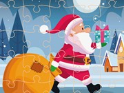 Santa Claus Gift Bag Jigsaw