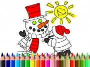 Play Winter Time Coloring Game on FOG.COM