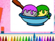 Play Online Ice Cream Coloring Game on FOG.COM