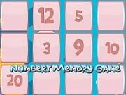 Play Number Memory Game Game on FOG.COM