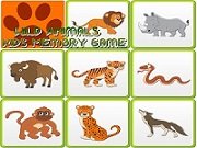 Play Kids Memory  Wild Animals Game on FOG.COM
