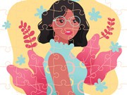 Play Curly Haired Jigsaw Game on FOG.COM