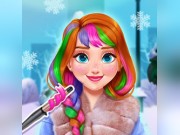 Play Annie's Winter Chic Hairstyles Game on FOG.COM