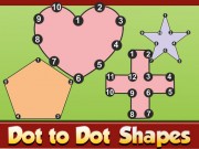 Play Dot to Dot Shapes Kids Education Game on FOG.COM