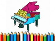 Play BTS Piano Coloring Book Game on FOG.COM