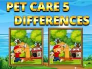Play Pet Care 5 Differences Game on FOG.COM