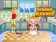 Play Baby Hazel Dining Manners Game on FOG.COM