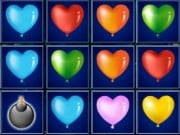 Play Heart Balloons Block Collapse Game on FOG.COM