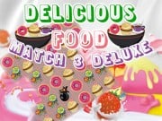 Play Delicious Food Match 3 Deluxe Game on FOG.COM