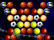 Play Bubble Shooter Golden Football Game on FOG.COM