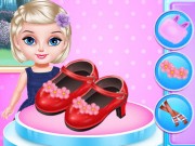 Play Little Princess Fashion Shoes Design Game on FOG.COM