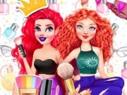 Play Princesses Makeup Mania Game on FOG.COM