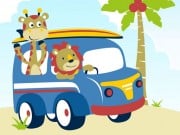 Play Cute Animals With Cars Difference Game on FOG.COM