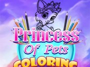 Play Princess Of Pets Coloring Game on FOG.COM